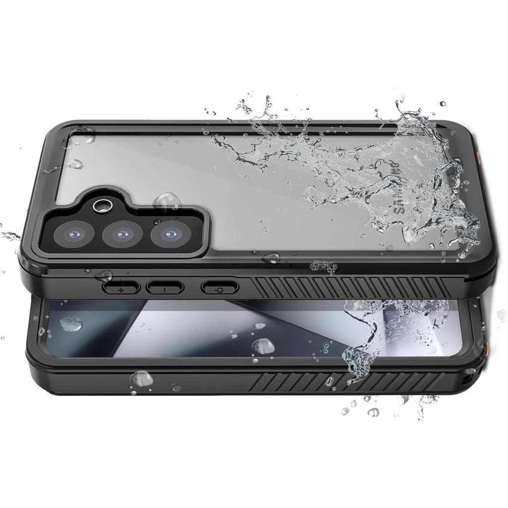 Galaxy S24 and protective screen - TPU - Black