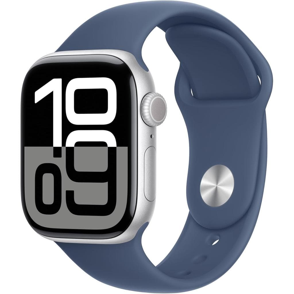 Apple Watch Series 10 (2024) GPS + Cellular 42 mm - Aluminium Silver