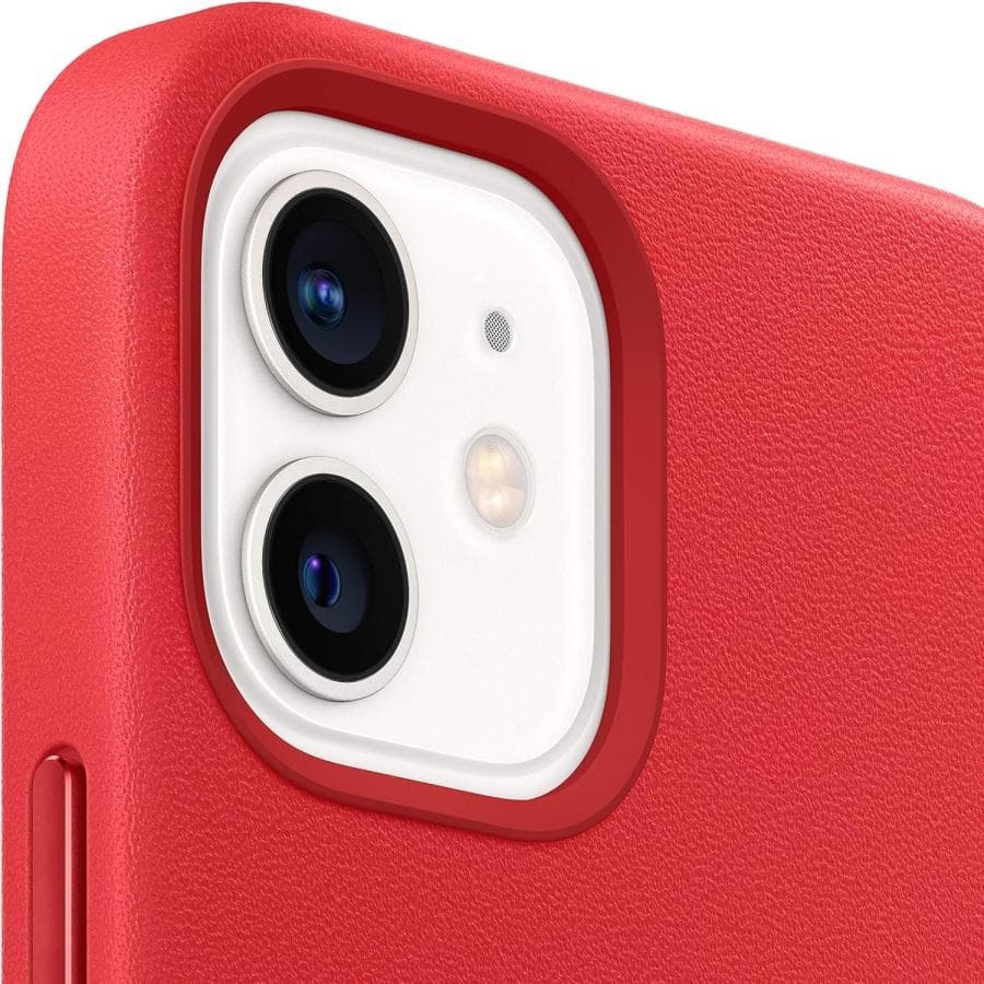 Apple Case iPhone 12 mini - Leather Red