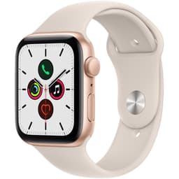 Apple Watch Series SE 1 (2020) GPS + Cellular 44 mm - Aluminium Gold - Sport band Starlight