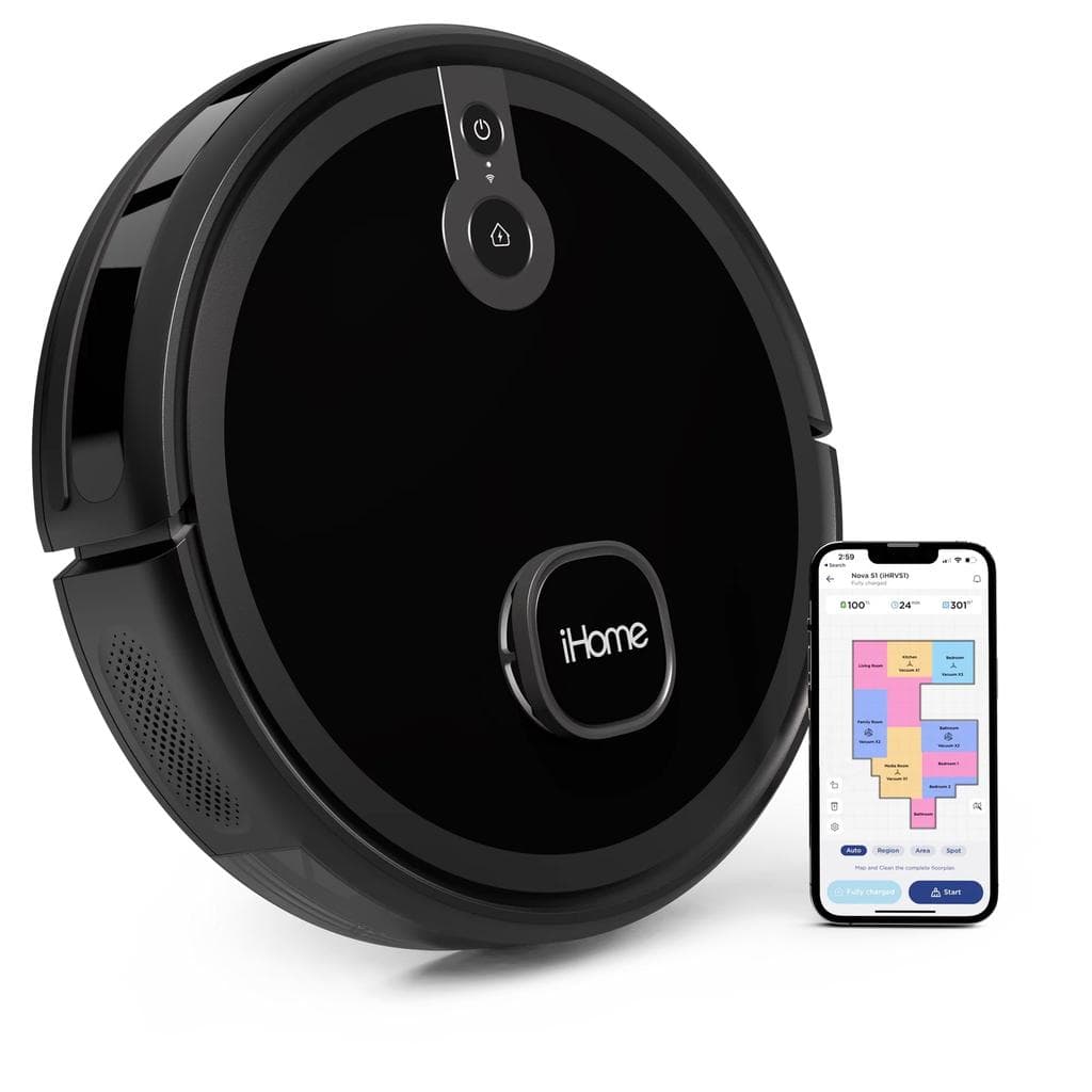 Robot vacuum IHOME CLEAN IHRVS1-3BLK