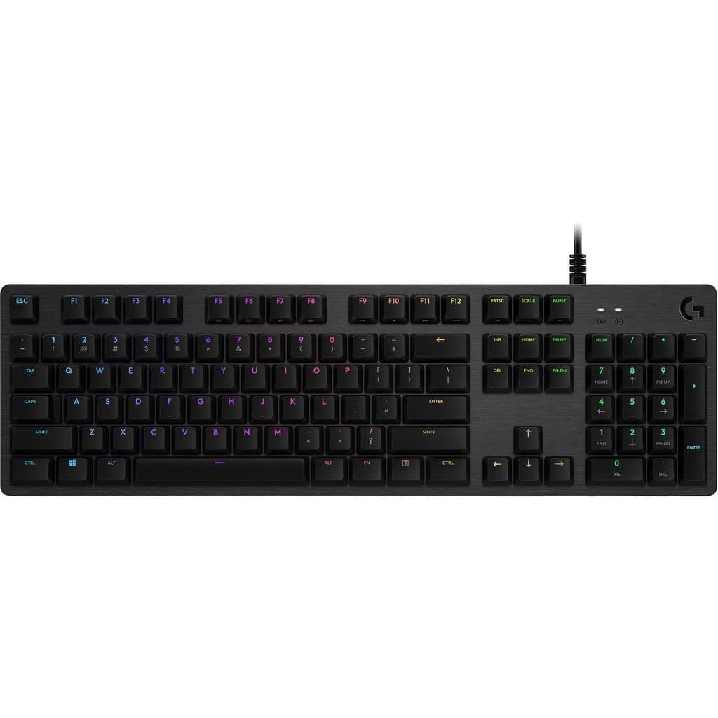 Logitech Keyboard QWERTY Backlit Keyboard G512 Carbon