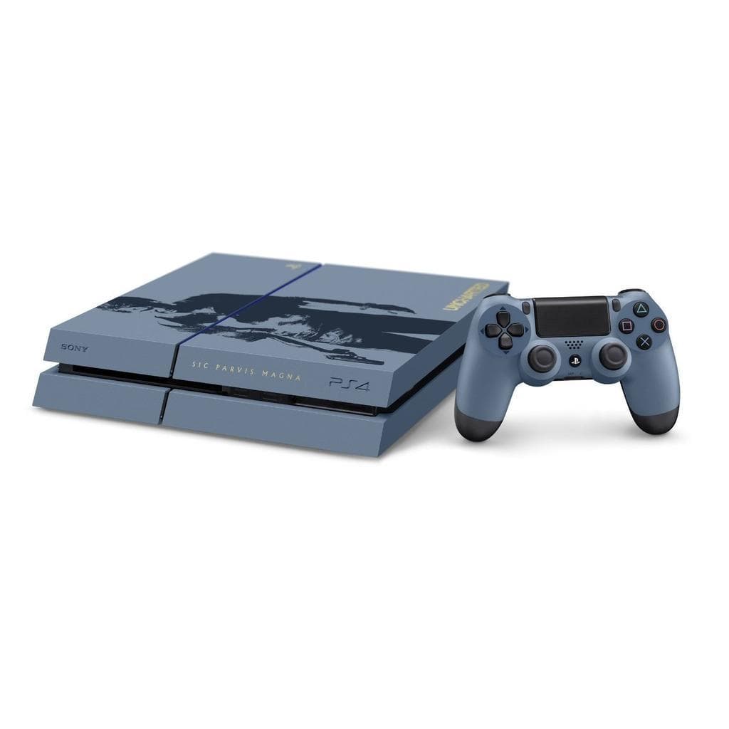 PlayStation 4 500GB - Blue - Limited edition Uncharted