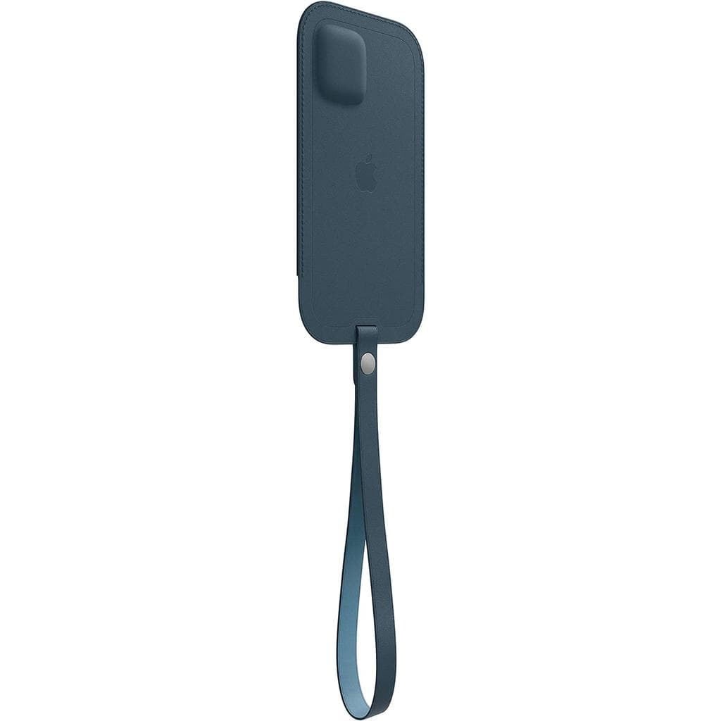 Apple Sleeve iPhone 12 mini - Leather Baltic Blue