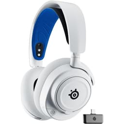 Steelseries Arctis Nova 7P Gaming Headphone Bluetooth with microphone - White/Blue