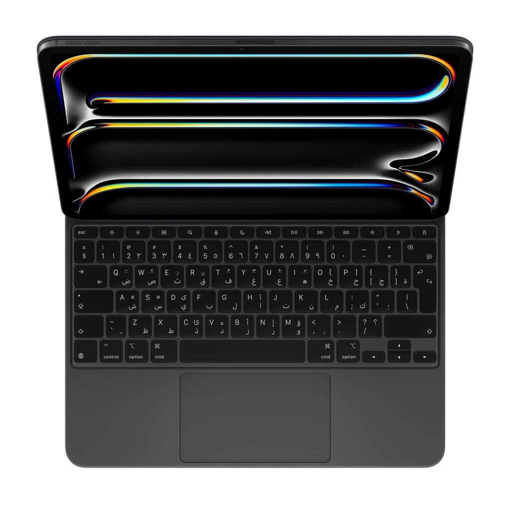 Magic Keyboard (iPad not included) 12.9" (2021) Wireless - Black - QWERTY - Arabic