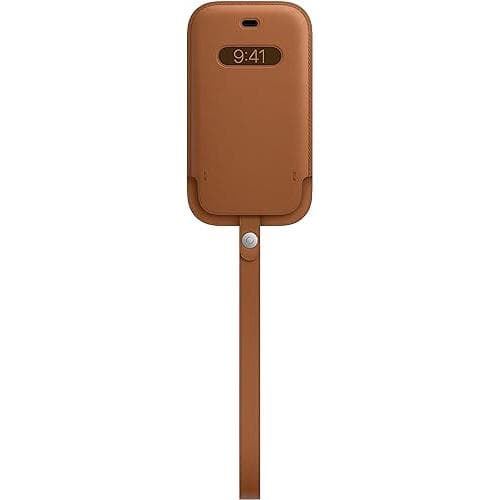 Apple Sleeve iPhone 12 mini - Leather Saddle Brown