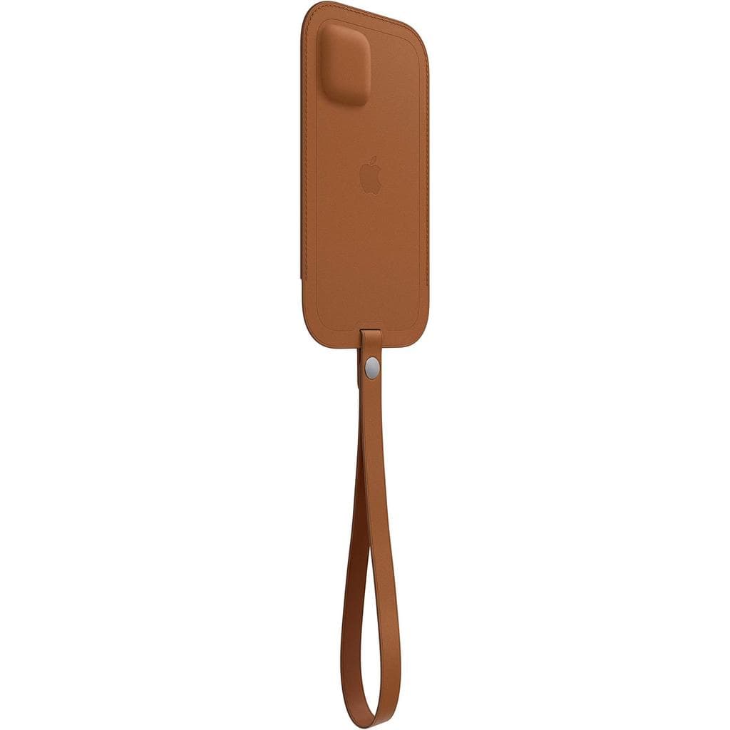 Apple Sleeve iPhone 12 mini - Leather Saddle Brown