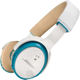 Bose Soundlink Noise cancelling Headphone Bluetooth with microphone - White/Blue