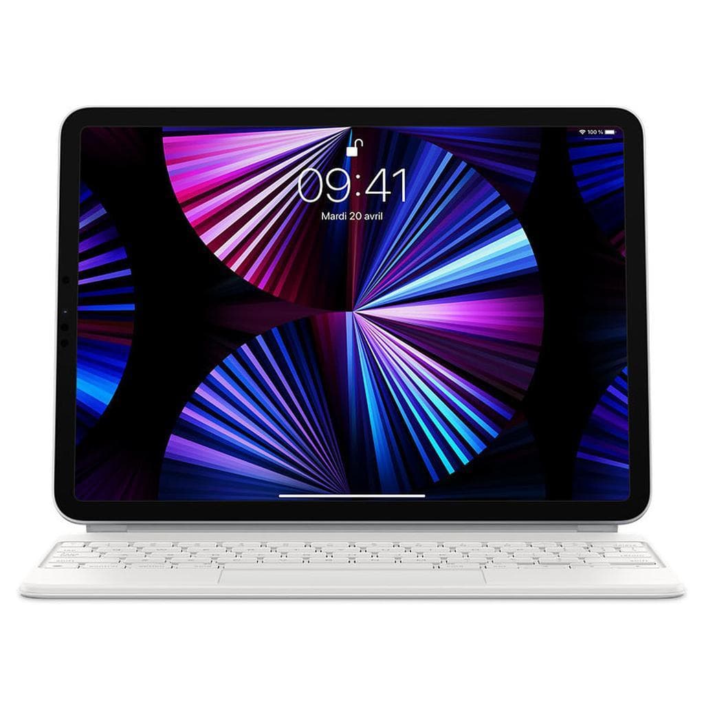 iPad Magic Keyboard (iPad not included) 10.9"/11" (2020) - White - QWERTY - English (US)