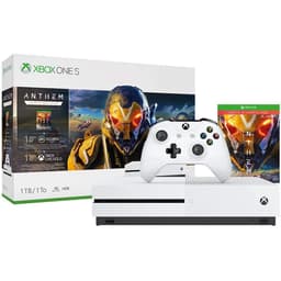 Xbox One S 1000GB - White + Anthem