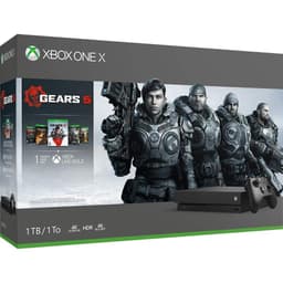 Xbox One X 1000GB - Black + Gears 5
