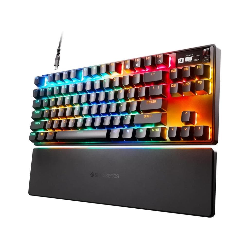 Steelseries Keyboard QWERTY Wireless Backlit Keyboard Apex Pro TK