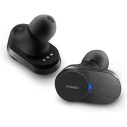 Philips Fidelio T1 Earbud Noise-Cancelling Bluetooth Earphones - Black