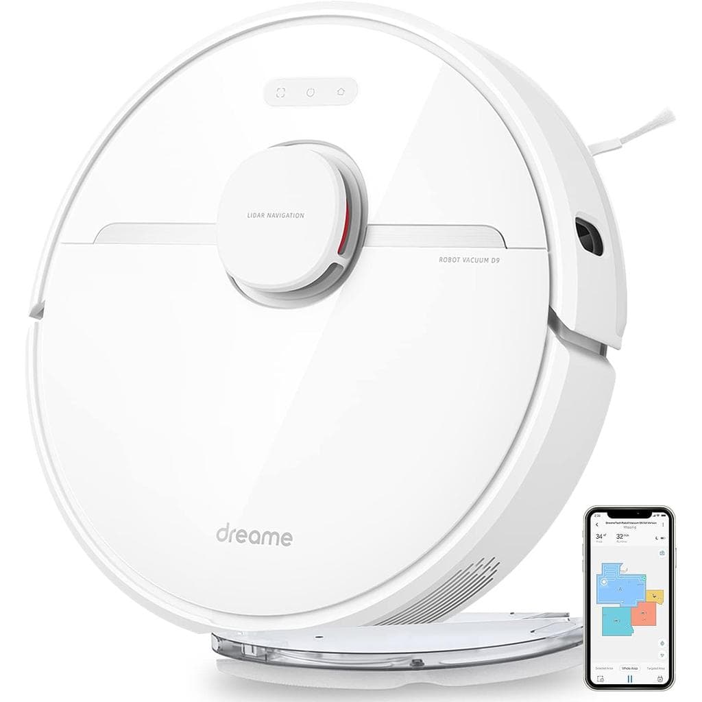 Robot vacuum DREAMETECH RLS5-WHI