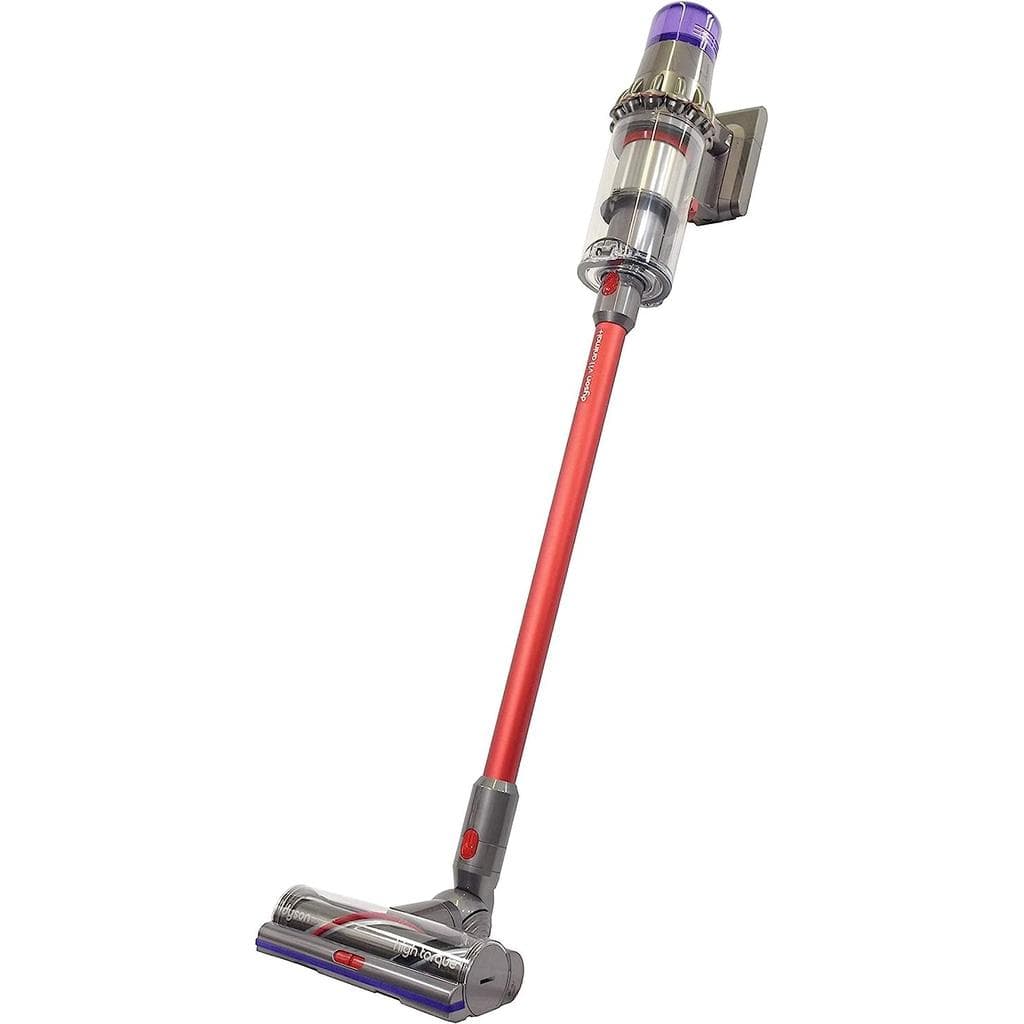 Dyson SV28 Vacuum Cleaner - Nickel/Iron/Red