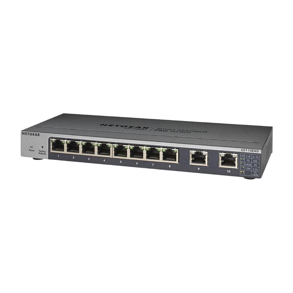 Netgear GS110EMX-100NAS hubs & switches