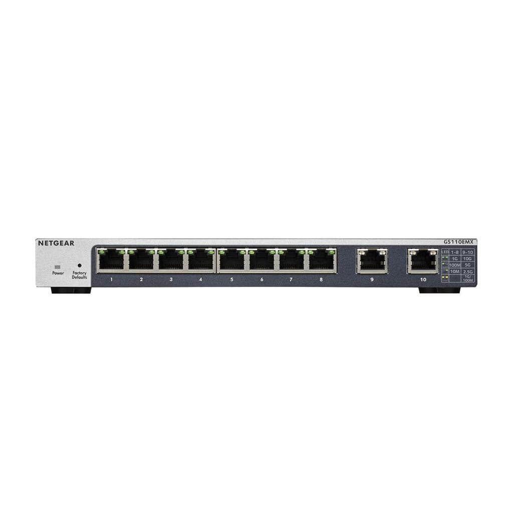 Netgear GS110EMX-100NAS hubs & switches