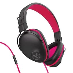 Jlab JBuddies Pro Noise cancelling Headphone Bluetooth with microphone - Black/Pink