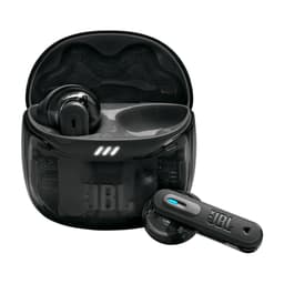 JBL Tune Flex 2 Earbud Noise-Cancelling Bluetooth Earphones - Ghost Black