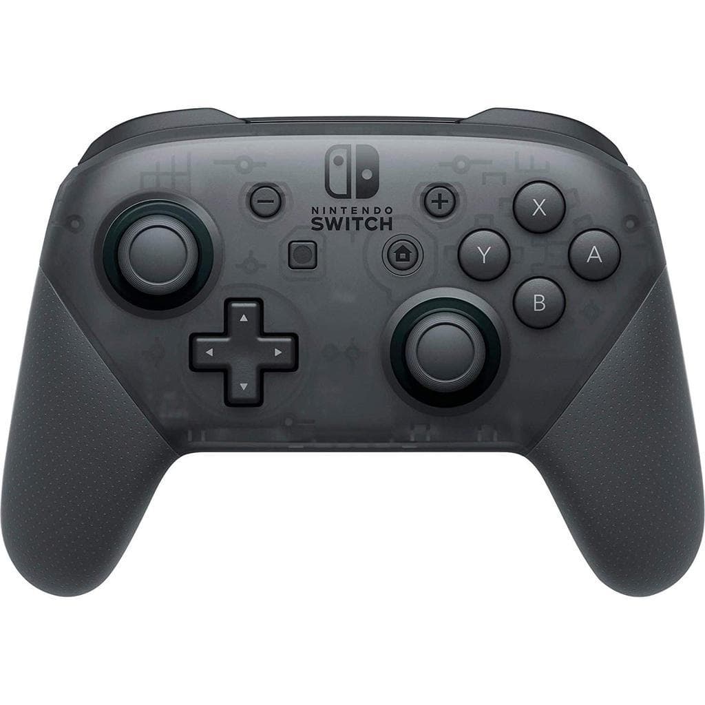 Nintendo Switch Pro Controller with Super Mario Odyssey Game