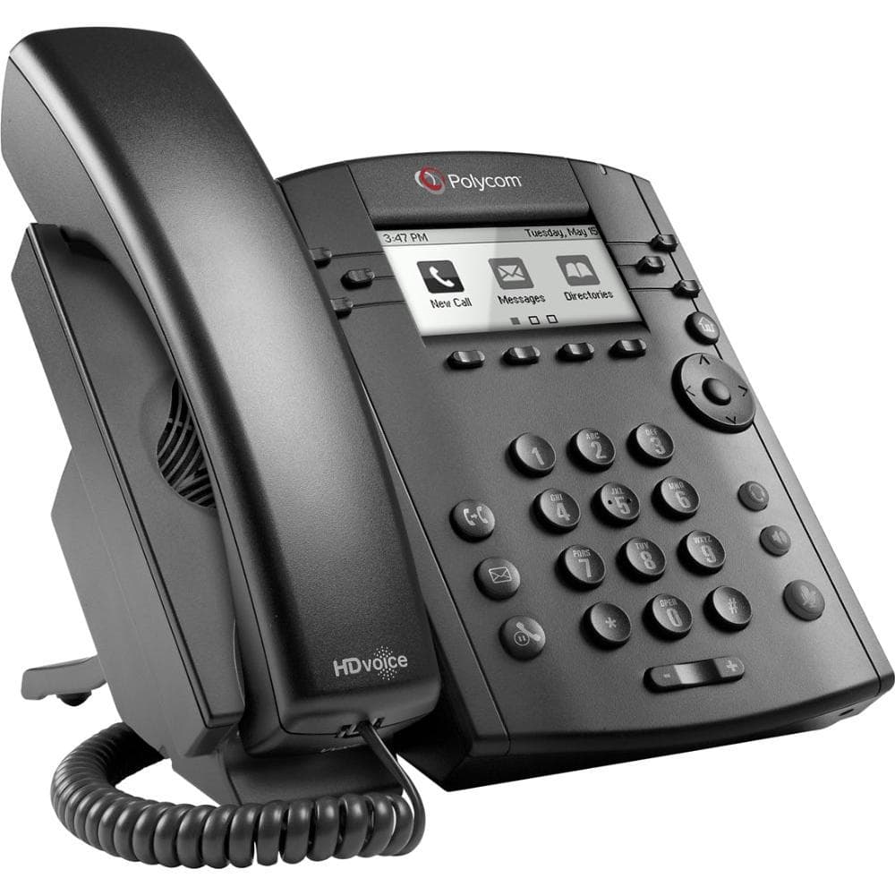 Polycom VVX 300 2200-46135-001-R Landline telephone