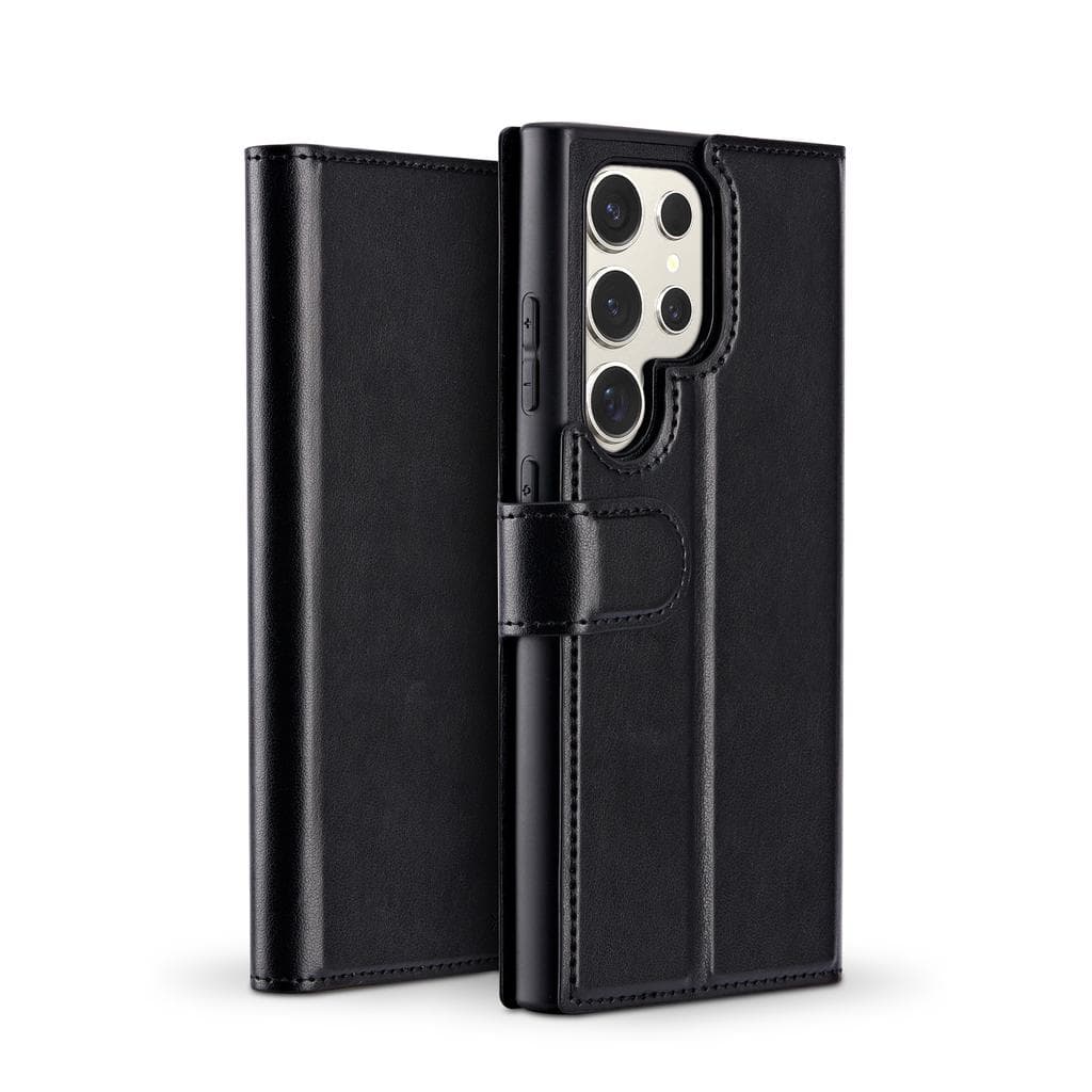 Galaxy S24 Ultra case - Leather - Black