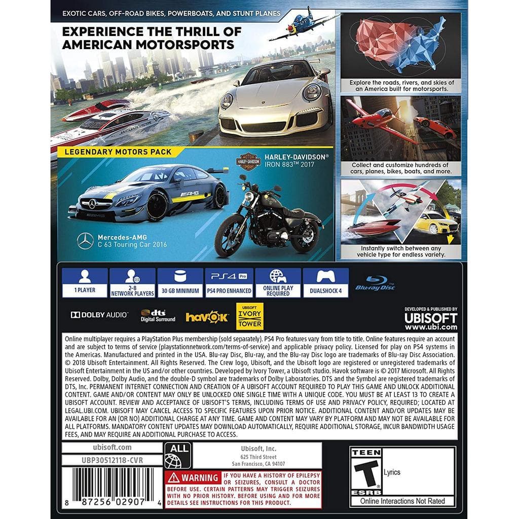 The Crew 2 - PlayStation 4