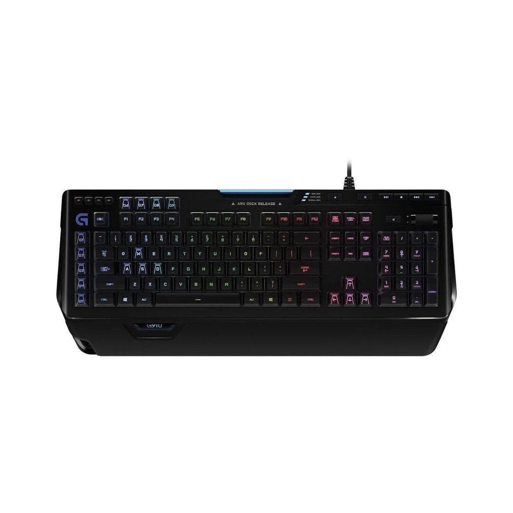 Logitech Keyboard QWERTY Backlit Keyboard G910 Orion Spectrum RGB