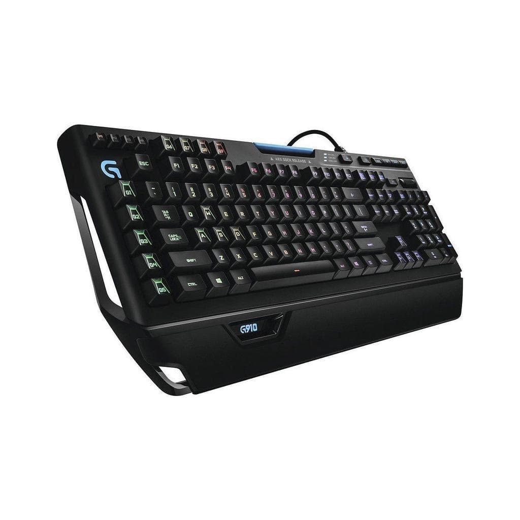 Logitech Keyboard QWERTY Backlit Keyboard G910 Orion Spectrum RGB