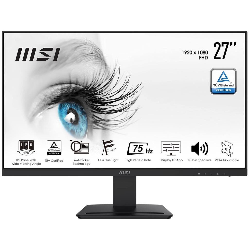Msi 27-inch Monitor 1920 x 1080 LED (Pro MP273)