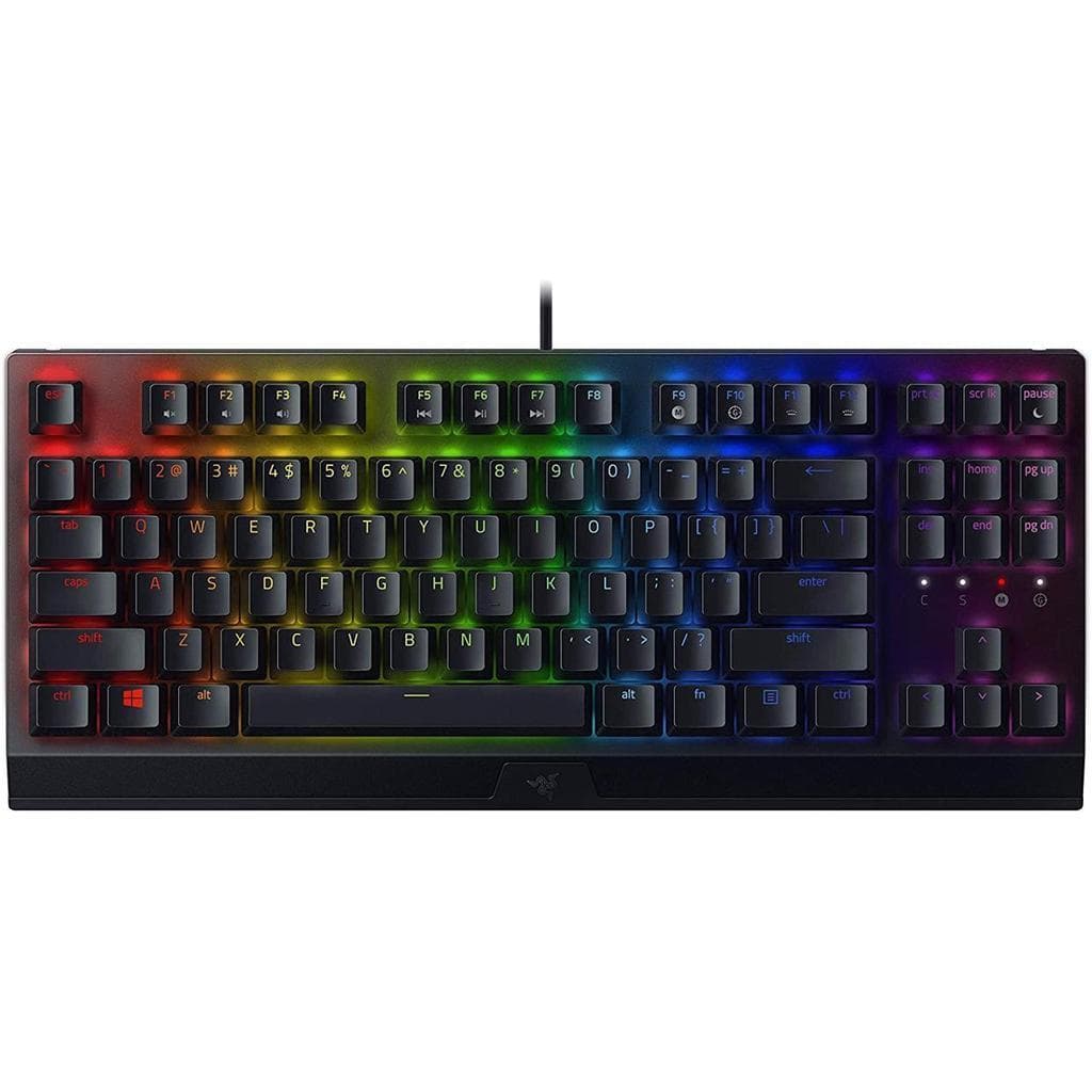 Razer Keyboard QWERTY Backlit Keyboard BlackWidow V3 Tenkeyless TKL