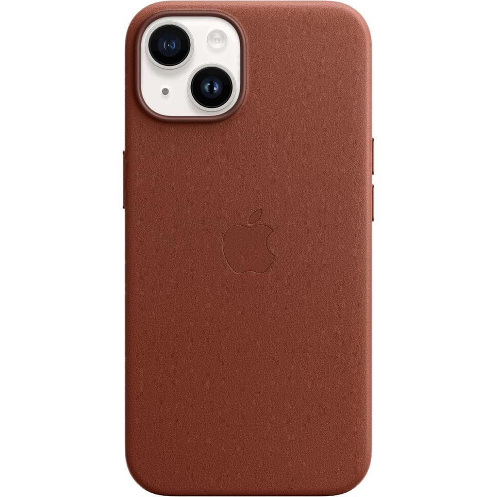 Apple Case iPhone 14 Plus - Leather Brown