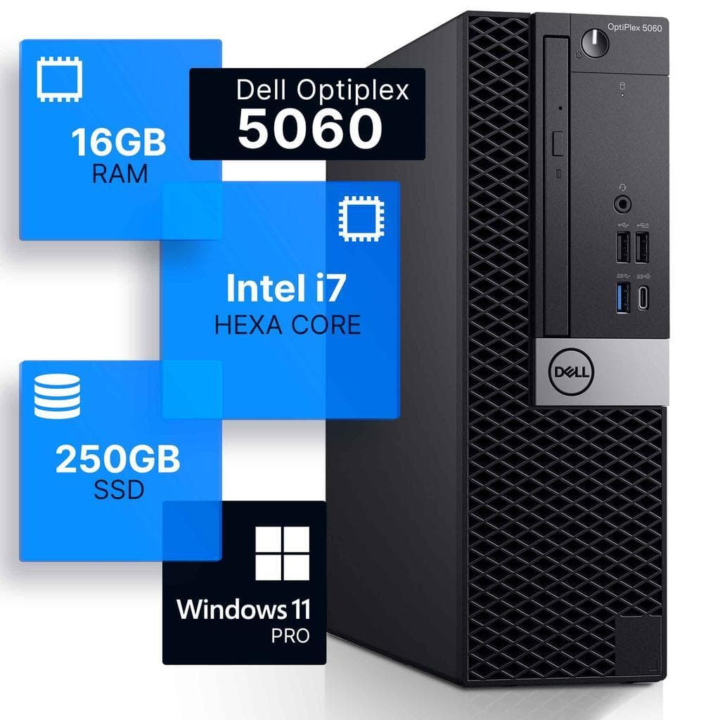 Dell OptiPlex 5060 Core i7 3.2 GHz - SSD 256 GB RAM 16GB