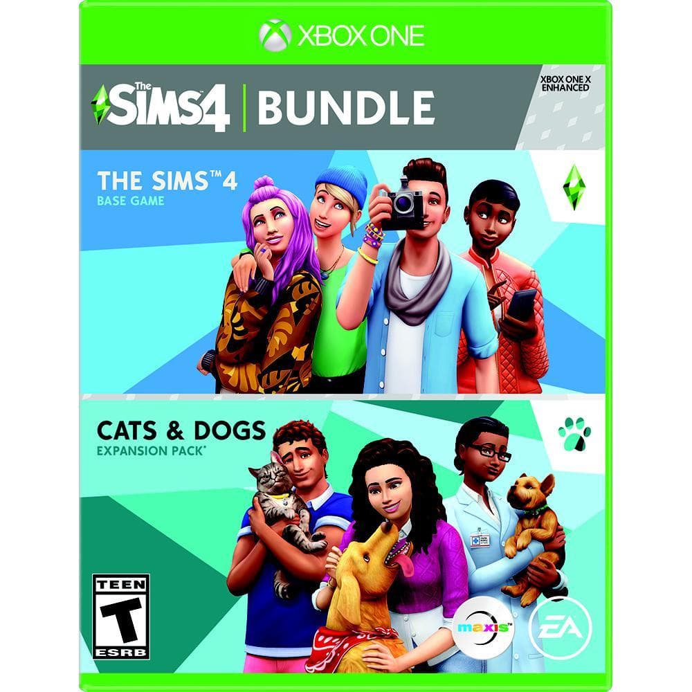 The Sims 4 Plus Cats & Dogs Bundle - Xbox One