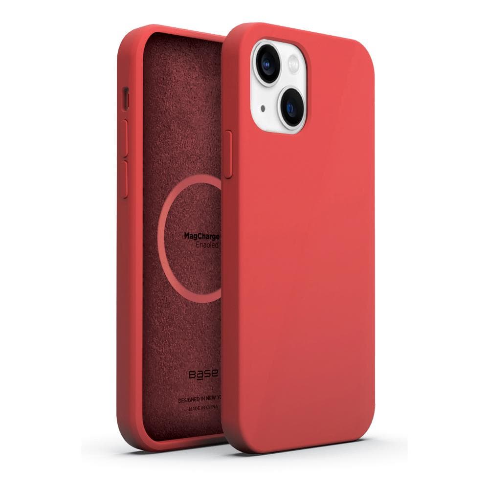 iPhone 14 Plus case - Silicone - Red