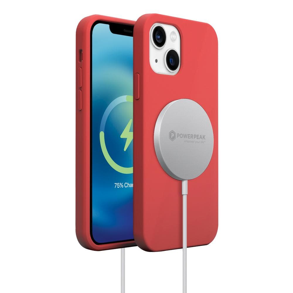 iPhone 14 Plus case - Silicone - Red