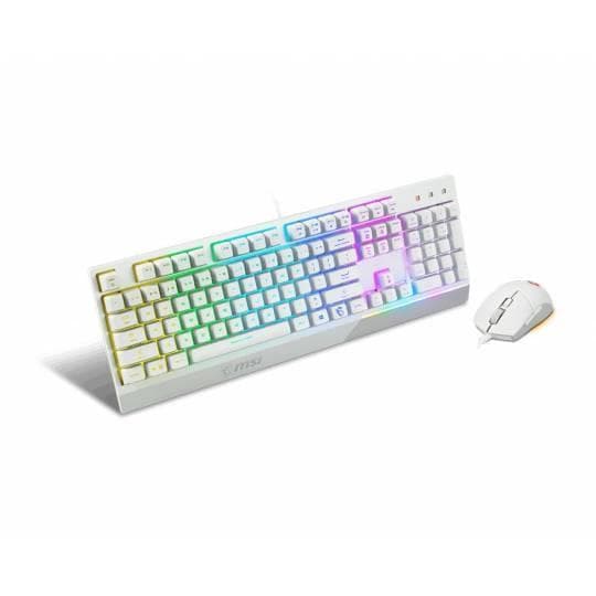 Msi Keyboard QWERTY Backlit Keyboard Vigor GK30 Combo