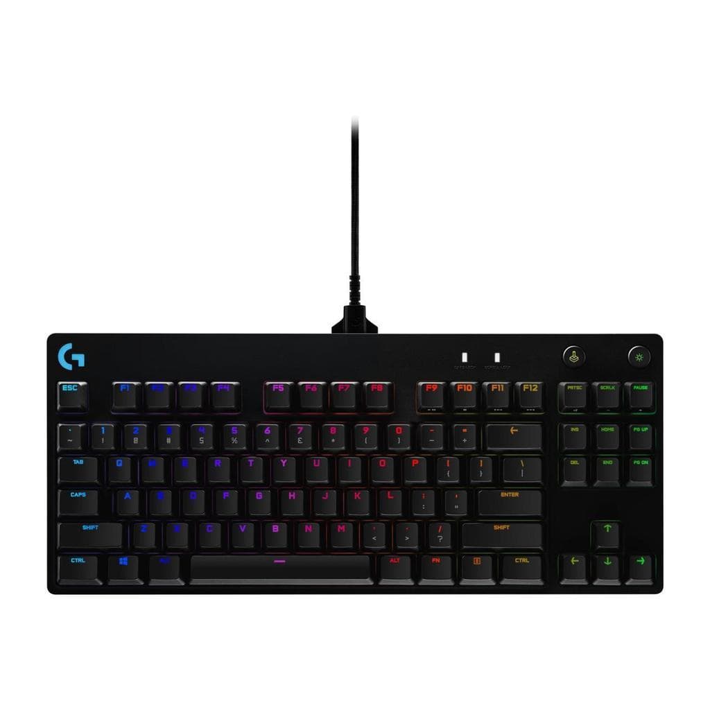 Logitech Keyboard QWERTY Backlit Keyboard G Pro TKL