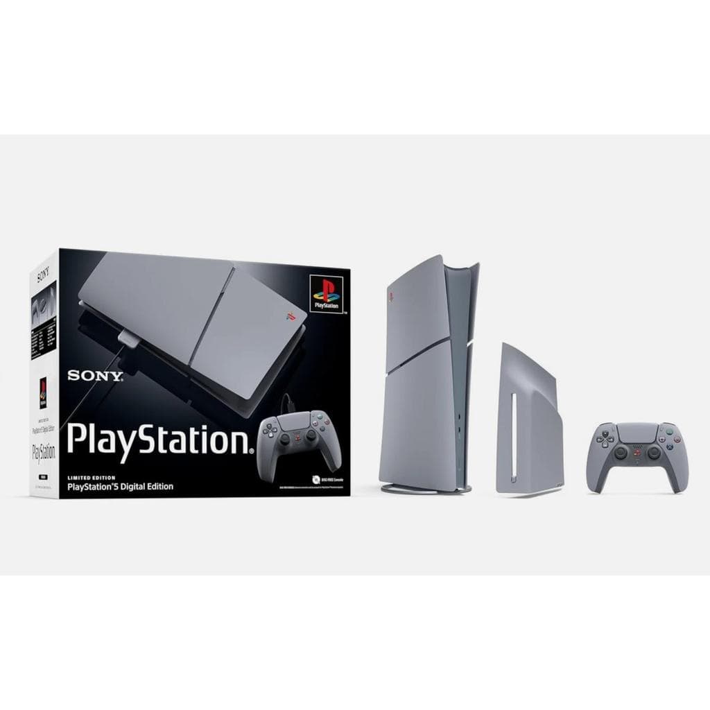 PlayStation 5 Digital Edition 1000GB - Gray - Limited edition 30th Anniversary Limited Edition
