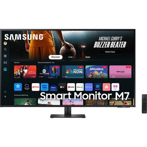Samsung 43-inch Monitor 3840 x 2160 LCD (LS43DM702UNXGO)