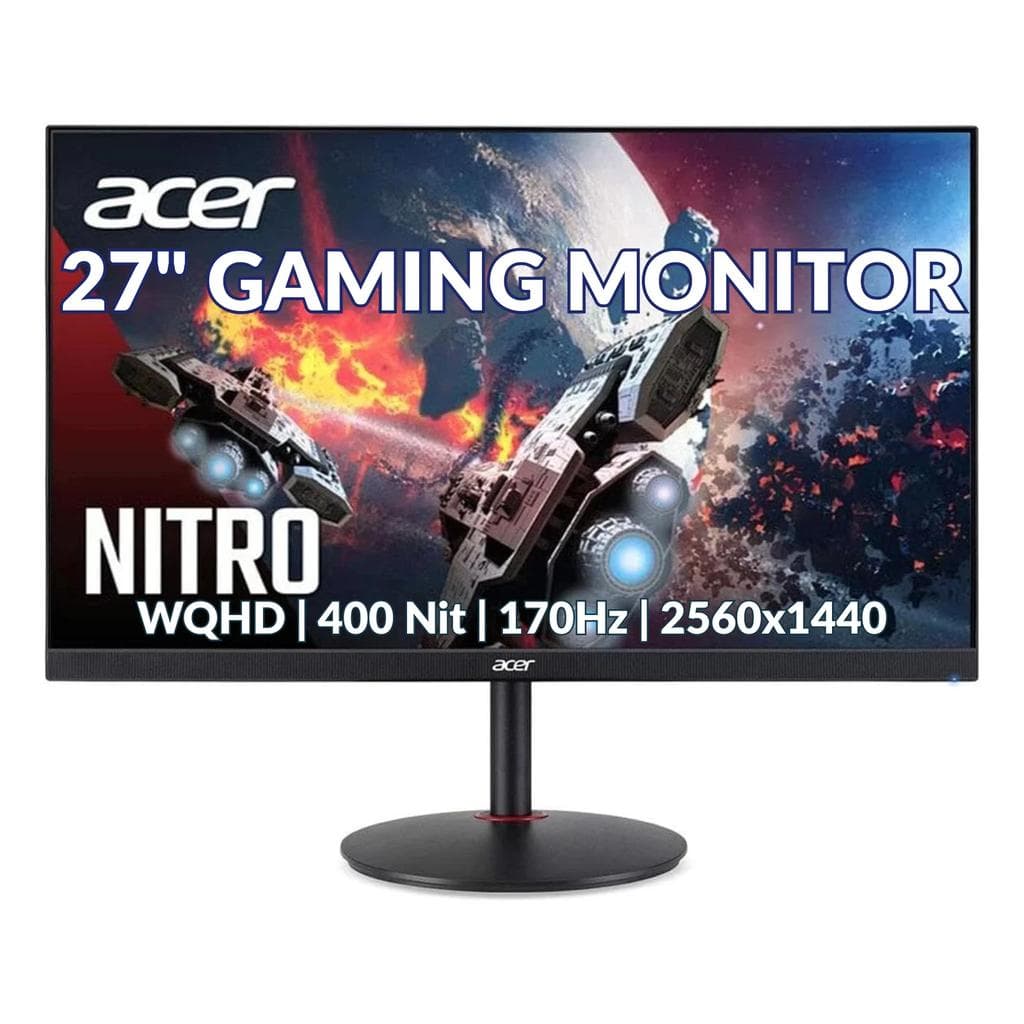 Acer 27-inch Monitor 2560 x 1440 LED (Nitro XV272U RV)