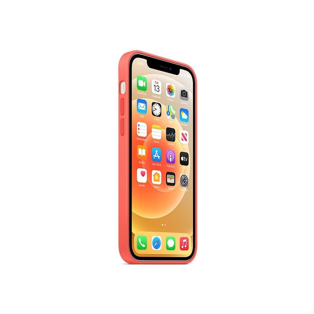 Apple Silicone case iPhone 12 Pro Max - Silicone Pink Citrus