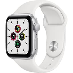 Apple Watch Series 6 (2020) GPS 40 mm - Aluminium Silver - Sport band White