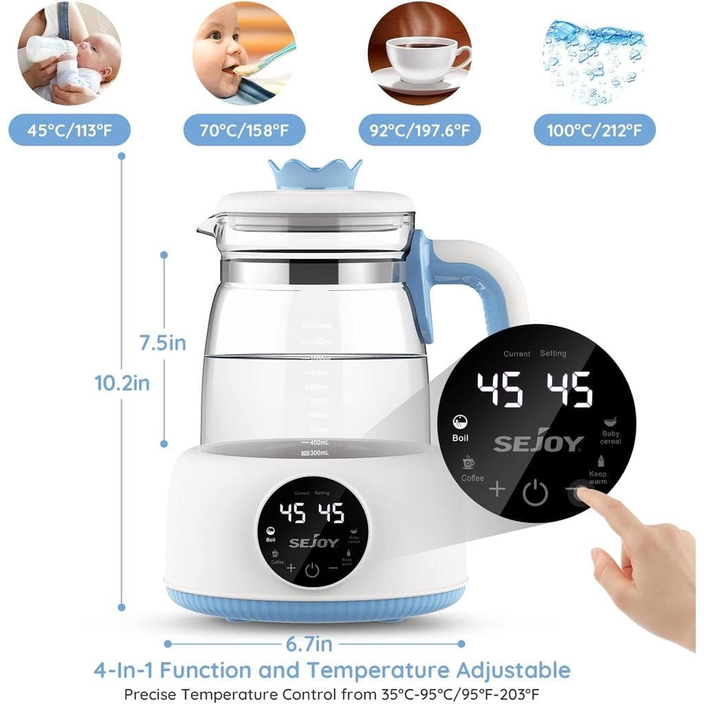 Sejoy TN1815-BLUWHI-US Electric kettle