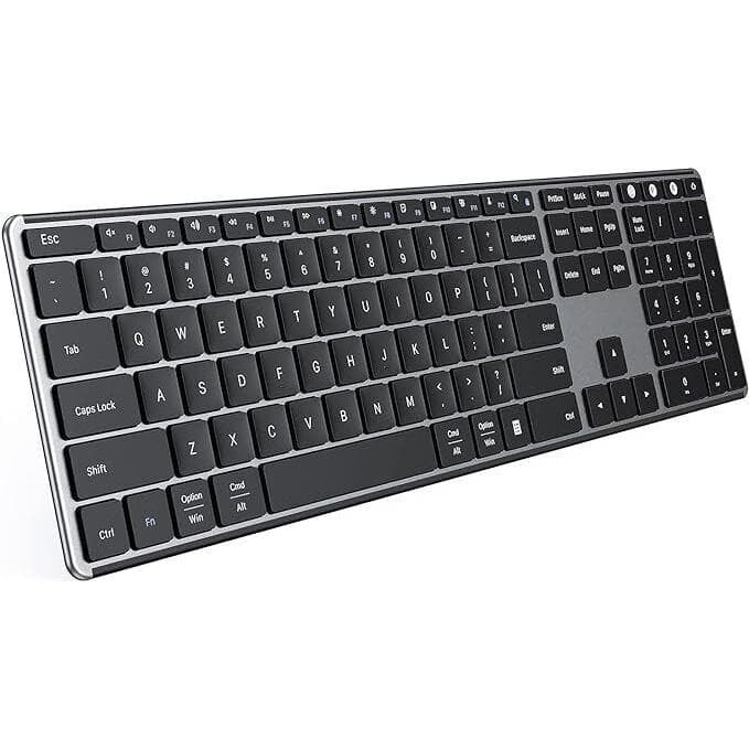 Keyboard QWERTY Wireless Seenda Bluetooth Keyboard For Mac Os Multi-device Slim Rechargeable Wireless