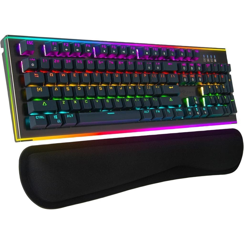Rosewill Keyboard QWERTY Wireless Backlit Keyboard NEON K75 V2