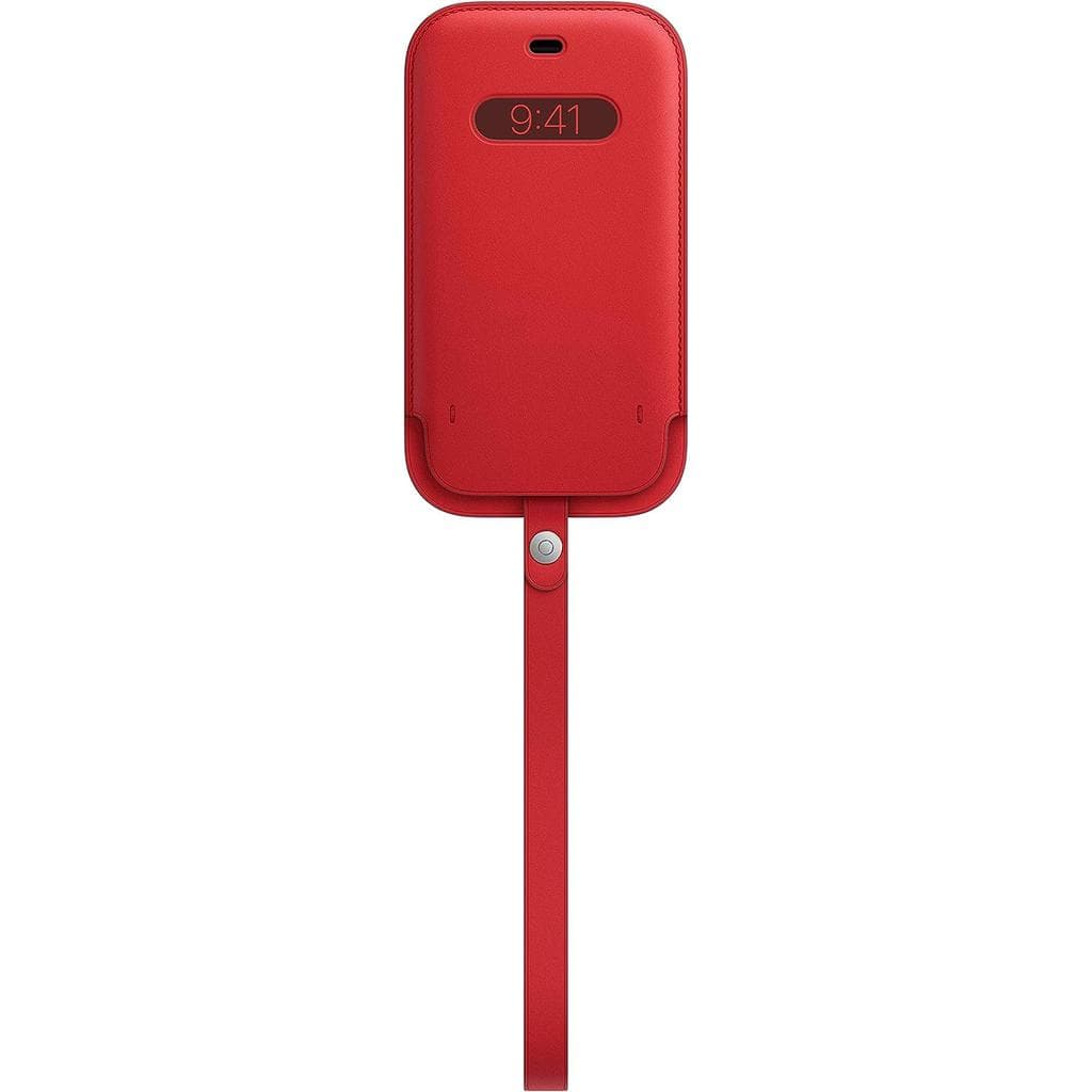 Apple Sleeve iPhone 12 Pro Max - Leather Red