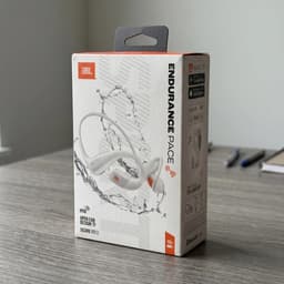 JBL Endurance Pace Noise-Cancelling Bluetooth Earphones - White