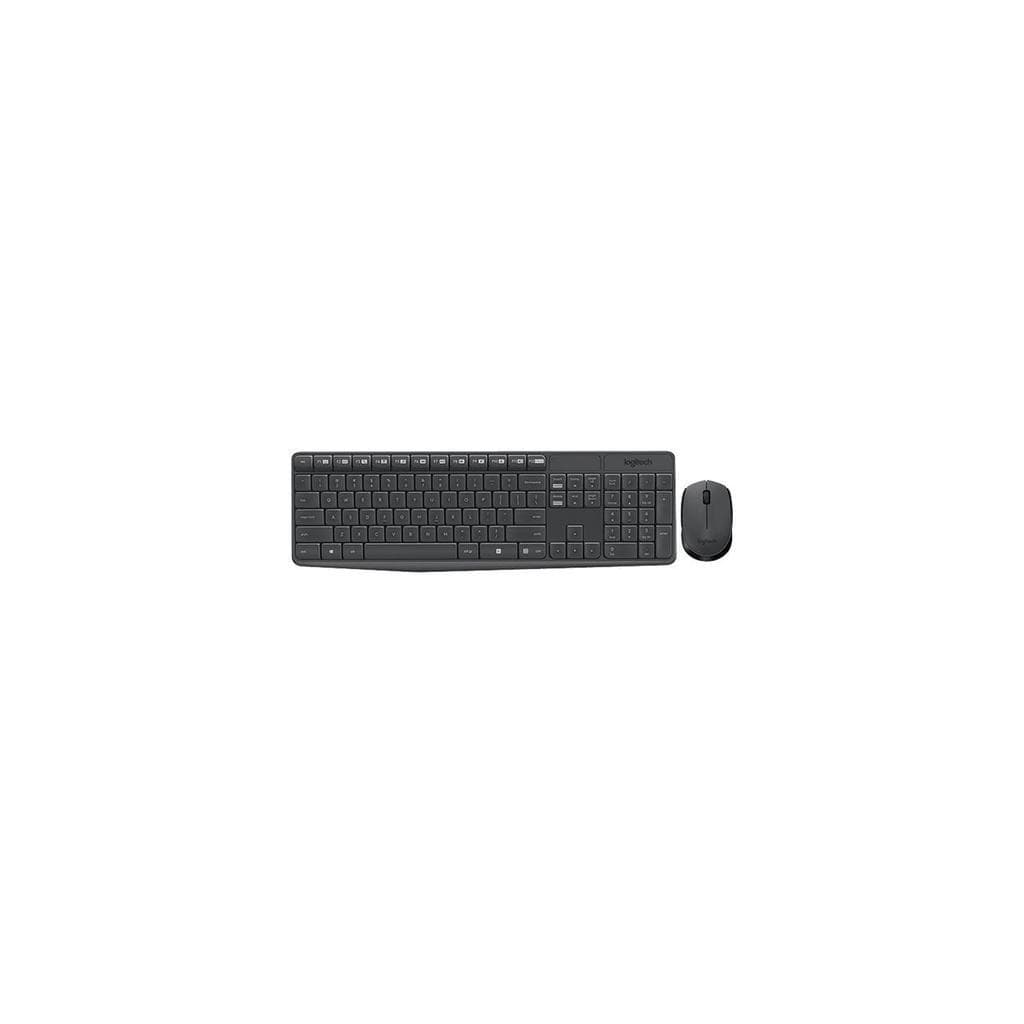 Logitech Keyboard QWERTY Wireless MK235 combo